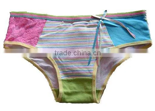 Plain Dyed briefs underwear for woman