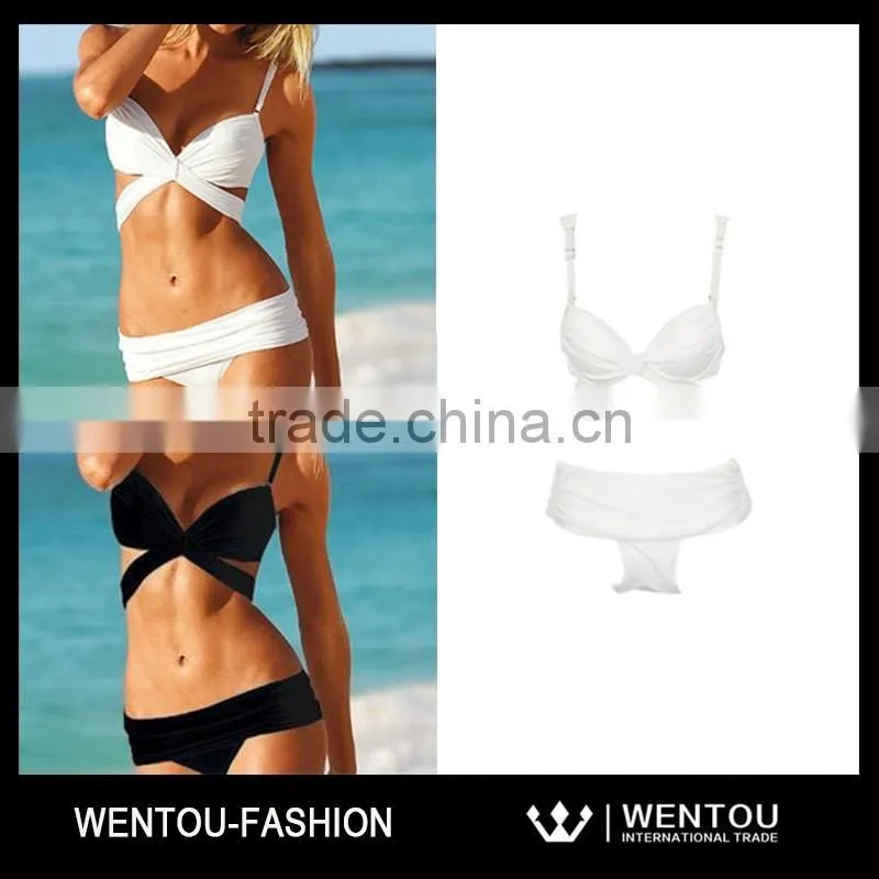 Wholesale Girls Sexy Scrunchy Cheeky Bikini