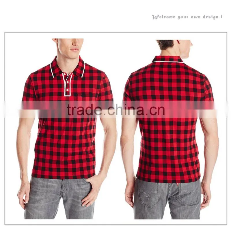 Custom The Best Quality Fit Mens Short Sleeve Polo T Shirt Blank