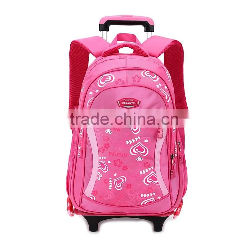 Hot Sale Latest Fashion trolley bag school bag for child