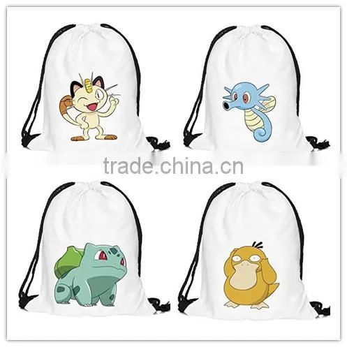 190D/190T Fashion Custom Drawstring Polyester Bag