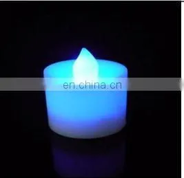 RGB colorful christmas candle christmas led lights