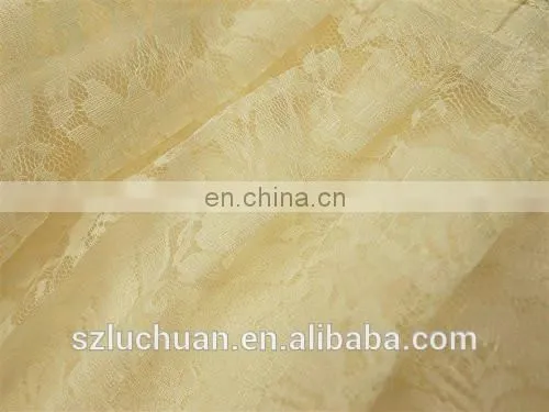 Shiny Ivory Lace Table Skirt Designs For Wedding