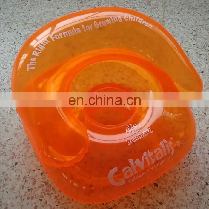 ICTI Approved 6P & EN71 PVC Inflatable cute colorful Kids inflatable air sofa