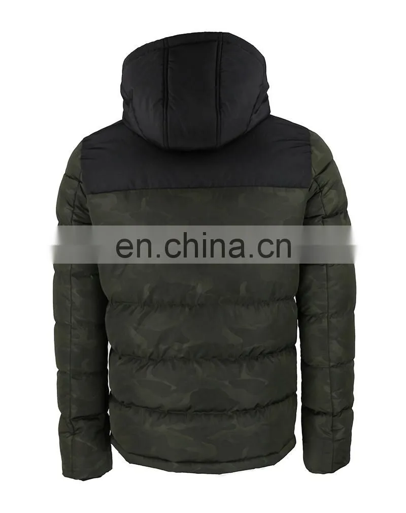 Men's OEM high quality winter jacket , man jacket winter 2016 with hood