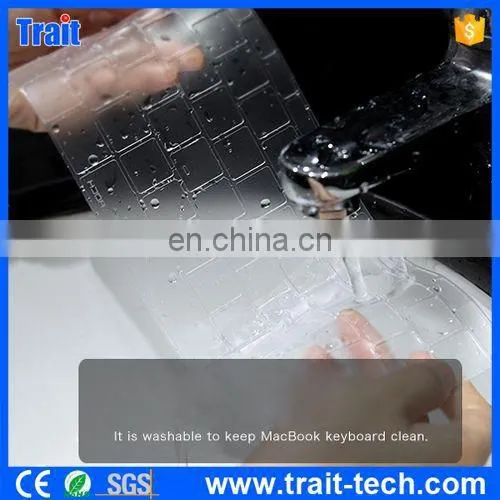 Ultrathin 0.13mm Waterproof Washable Keyboard Cover Skin for Apple Macbook 12'',Keyboard Cover