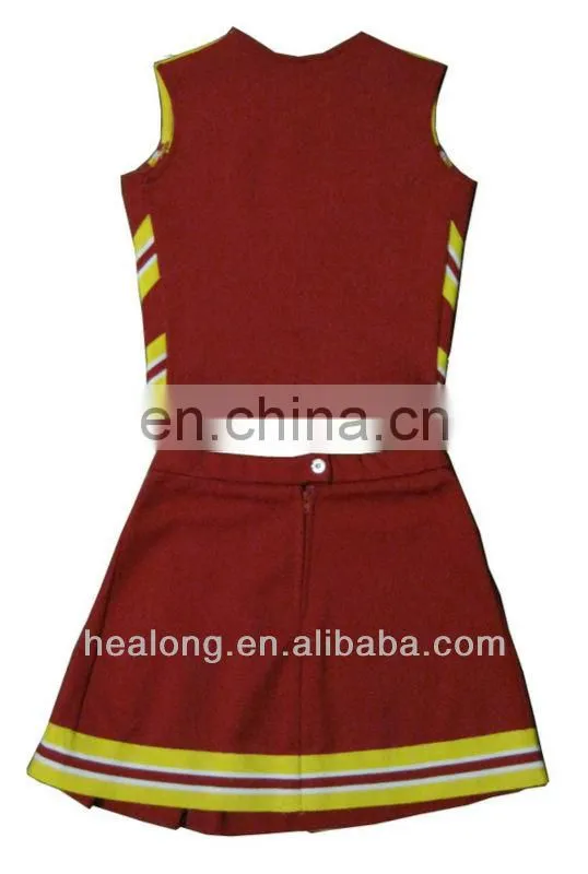 Cheap Red Cheerleader Uniform Wholesale