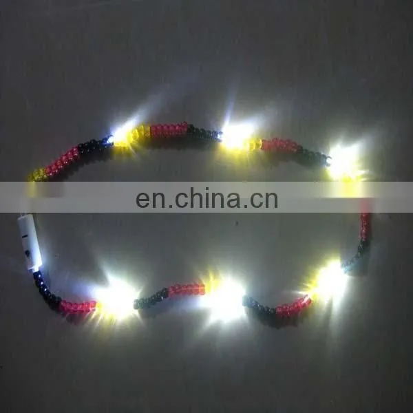 Cheap plastic bead necklace glovion fashion necklace fluorescent necklace