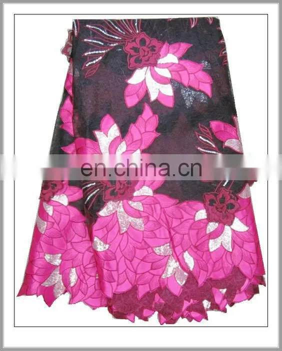 african french lace with sequins(FL101H)
