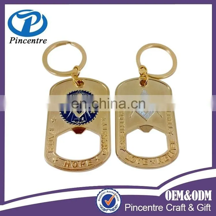Custom bottle opener keychain/bottle opener keychain made in china