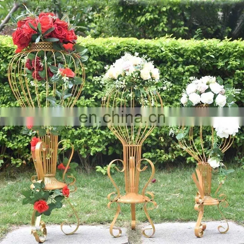 Metal Vase Stands Centerpiece For Flower Holder Party Home Wedding Decoration