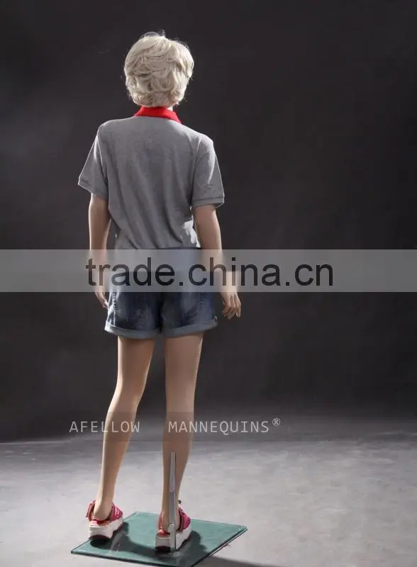 Fiberglass Children Mannequin Realist Girls Model Dummy Manikin SK03