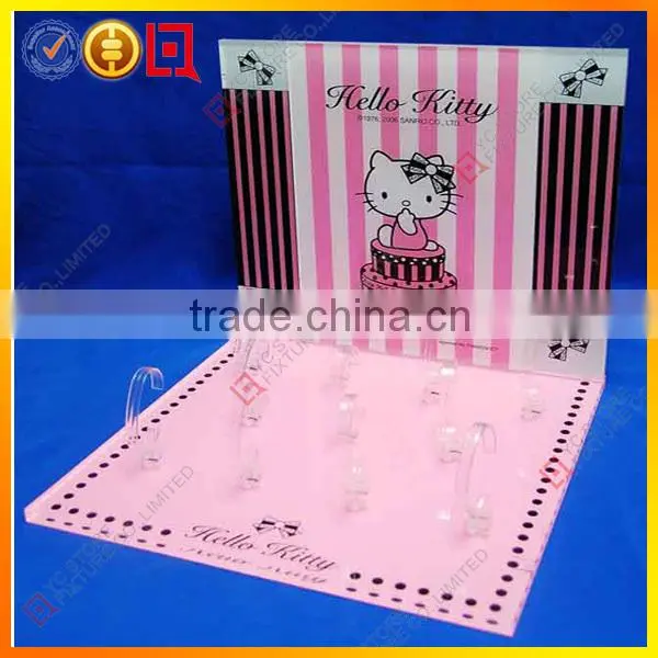 Fashional clear acrylic watch display rack