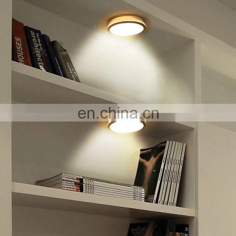 3AAA battery operated Led night light sensor for hallway cabinet