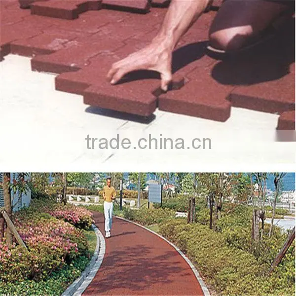 rubber sidewalk brick paver