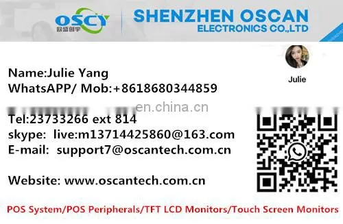 Retail sales Cheap Raspberry Pi non-touch screen 8 inch frame LCD monitor/CCTV monitor