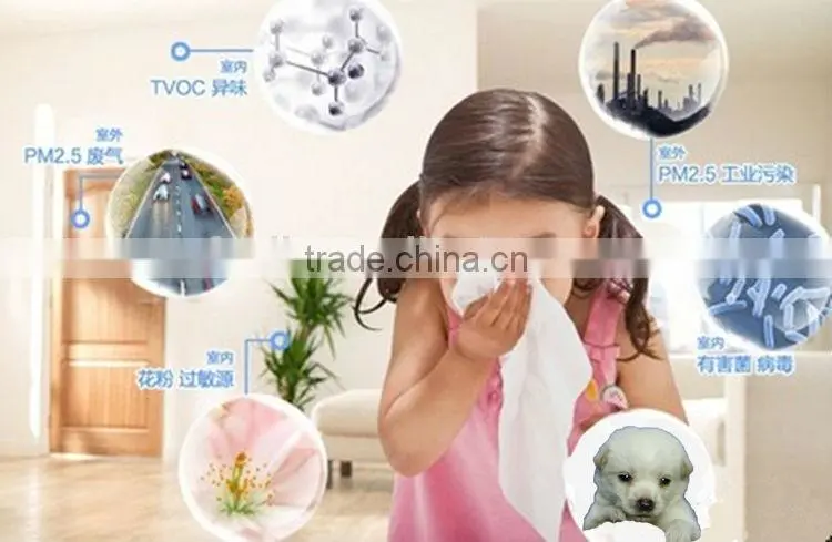 OEM price Super Silent high efficiency air deodorizer and purifier
