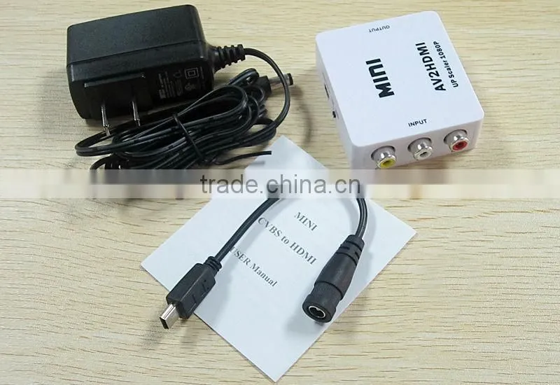 Mini AV to HDMI Converter