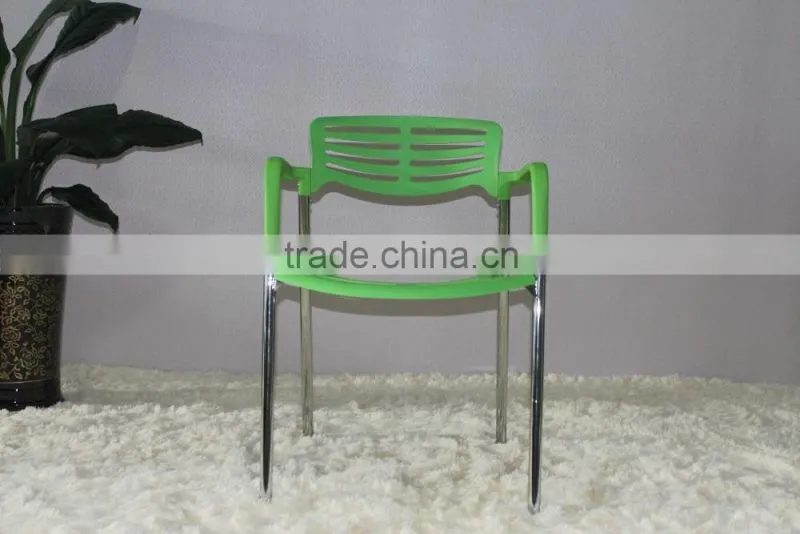 replica graceful Spanish Design stainless steel plastic seat and back Jorge Pensi stacking toledo chair for dining room