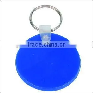 Plastic keyring for Promotion