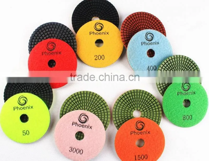 Wet Flexible Granite Polishing Pads