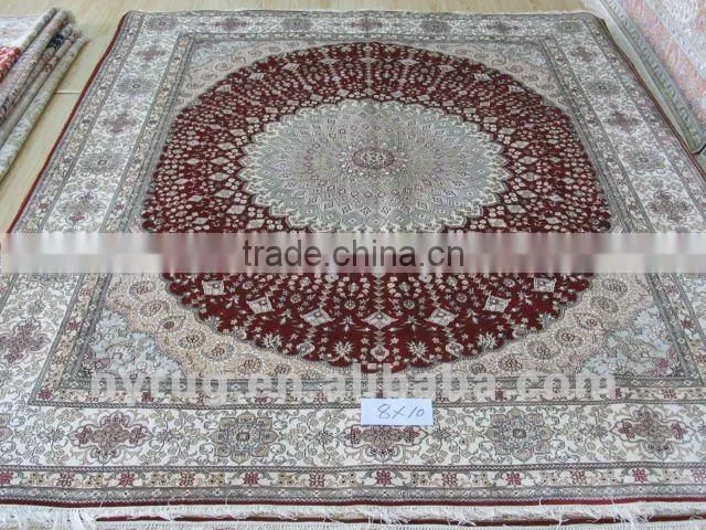handmade chinese weaver pure silk industrial carpet