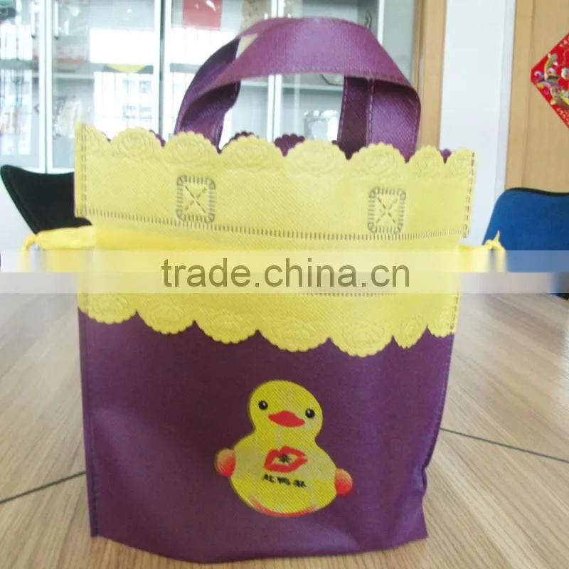Fancy Non Wovem Gift Bag Eco Non-woven Drawstring Bags,Logo Printed Acceptable,10x14cm PP Non Woven Bags Non-Woven Bags