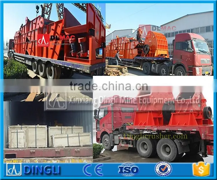 50 to 1200TPH heavy duty limestone hammer crusher for mining