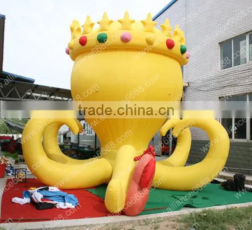 2014 New inflatable advertising octopus model large inflatable cartoon
