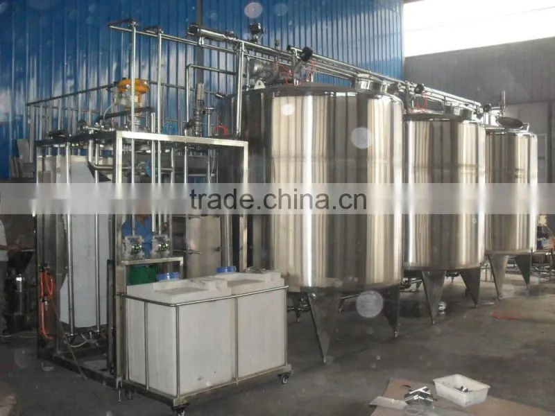 1000L Semi-Automatic CIP Cleaning Plant For Milk Processing