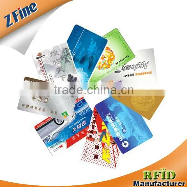 Alternative iso special process pvc smart card