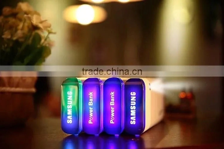 creative Factory price power bank color change battery backup for iphone