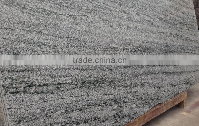 2015 hot sale polished muliticolor green granite tile
