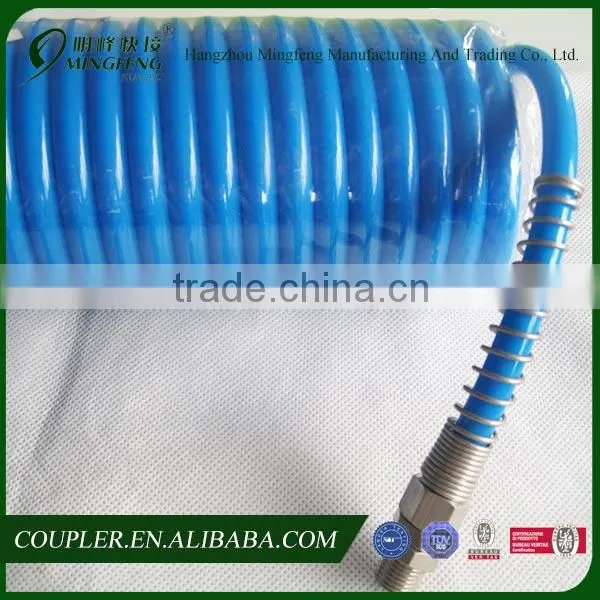 1/4" X 25' BULE POLYURETHANE RECOIL AIR HOSE