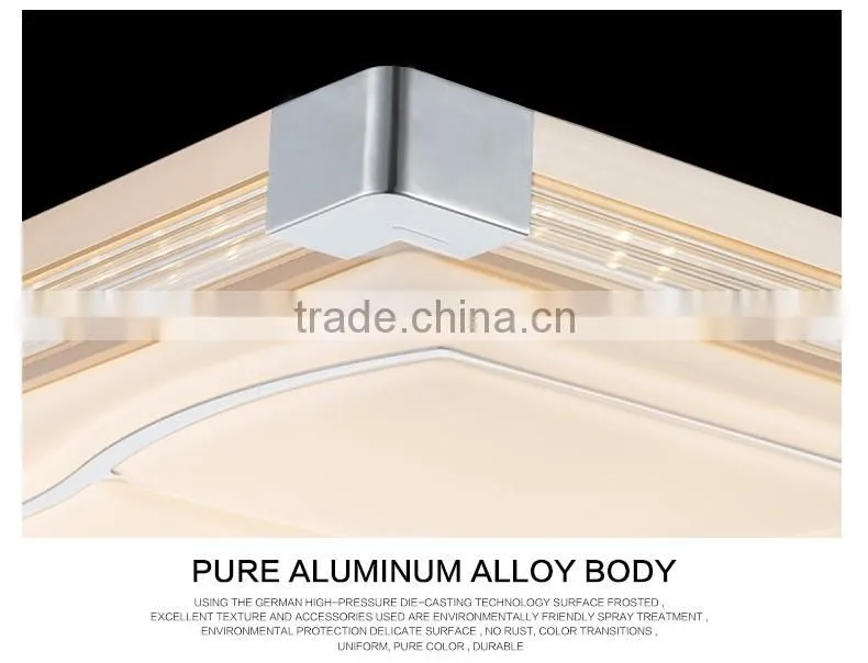 2015 hot sell decorative acrylic ceiling light made in china led ceiling spot light covers