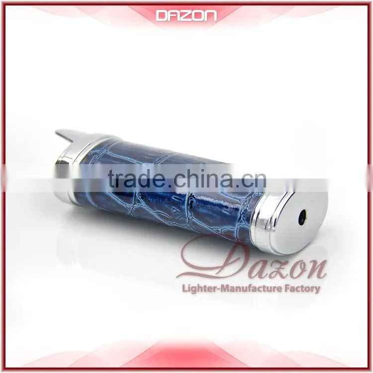 Metal Leather Lighter Case For BIC Custom