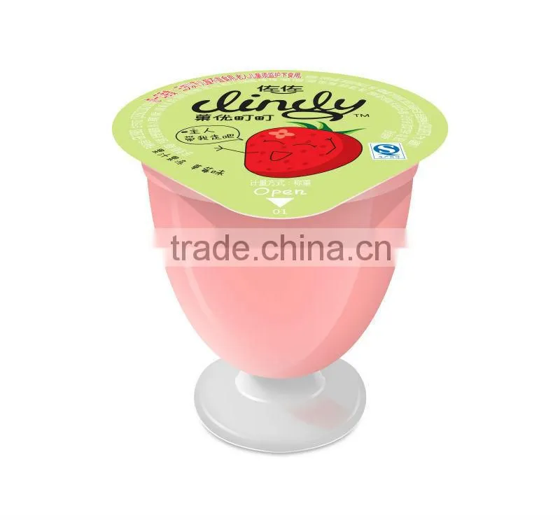 cheap health 60g Wine Cup halal fruit jelly for export