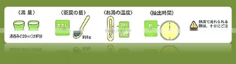 High-grade and Traditional tea set made in japan sencha with Yame matcha for household use ,other product also available