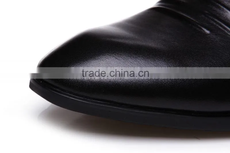 guangzhou genuine leather flat men shoes for sale