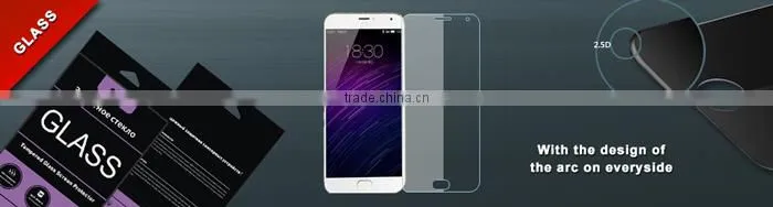 Factory direct 0.33mm anti-peek screen protector for MEIZU x5 pro