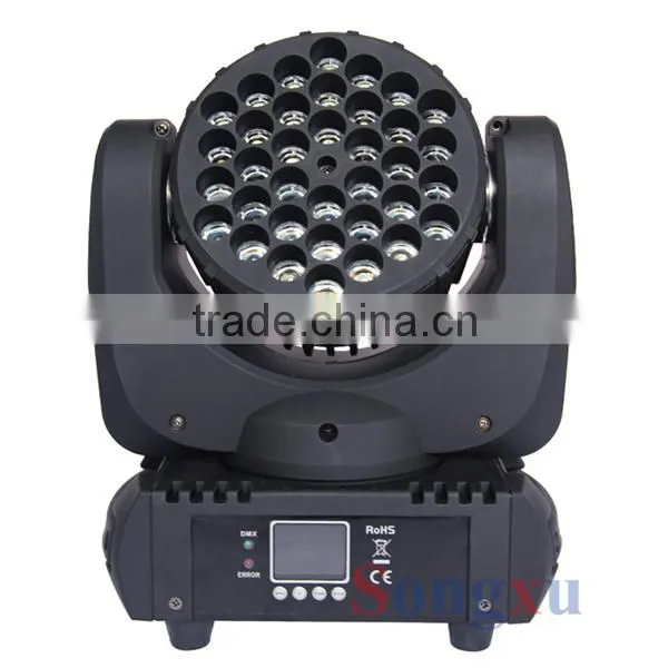 professional 36x3w rgbw beam led martin moving head dj lighting