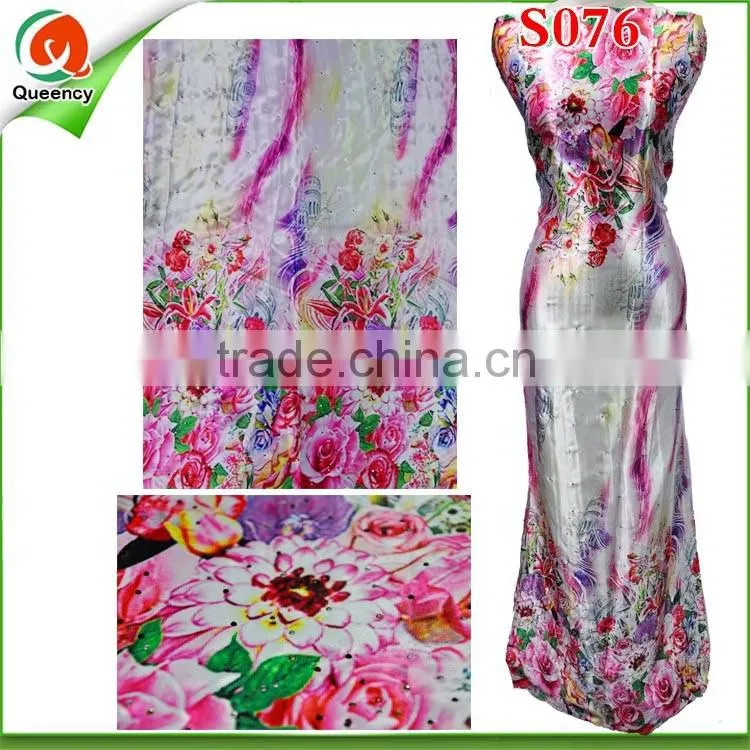 S076 natural scarves silk 2014 latest design fashion double-layer high quality natural scarves silk