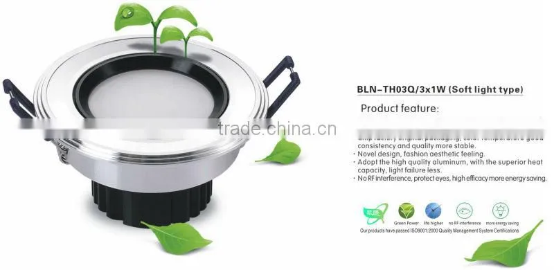 3W-15W OEM ceiling light products import from China