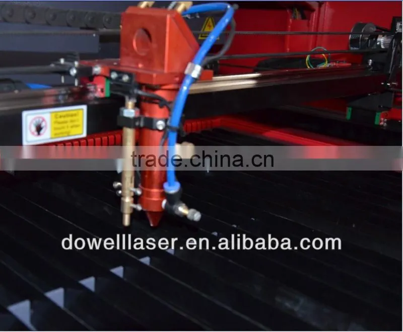 CE ISO certifacte Dowell 1410 CO2 laser tube engraving machine / laser cutter with high quality and speed