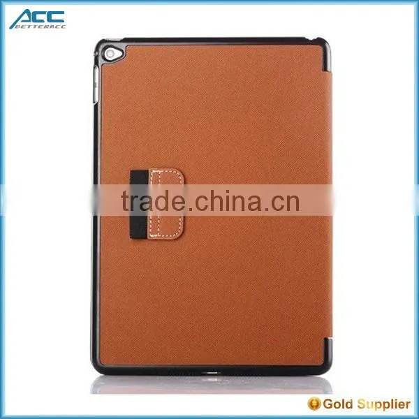 Alibaba express high quality fashionable factory price flip leather tablet case for iPad air 2