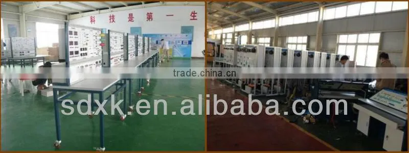 PLC-controlled Hydraulic and Pneumatic Educational Training Equipment (double-sides)