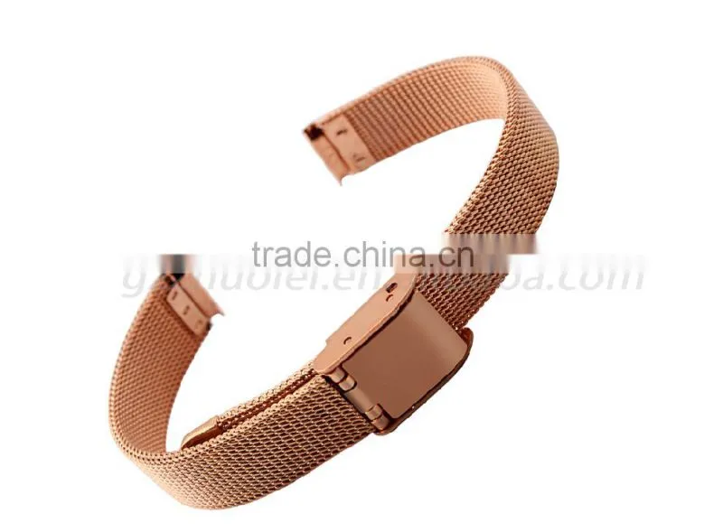 Milanese Classic Buckle Stainless Steel Watchband 8mm 10mm