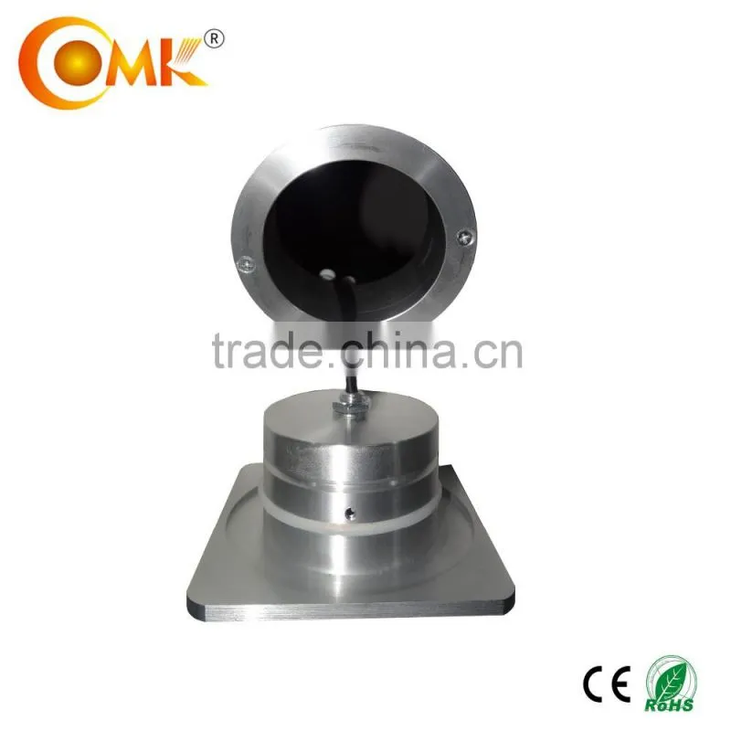 1w mini recessed black wall lamp in hotel