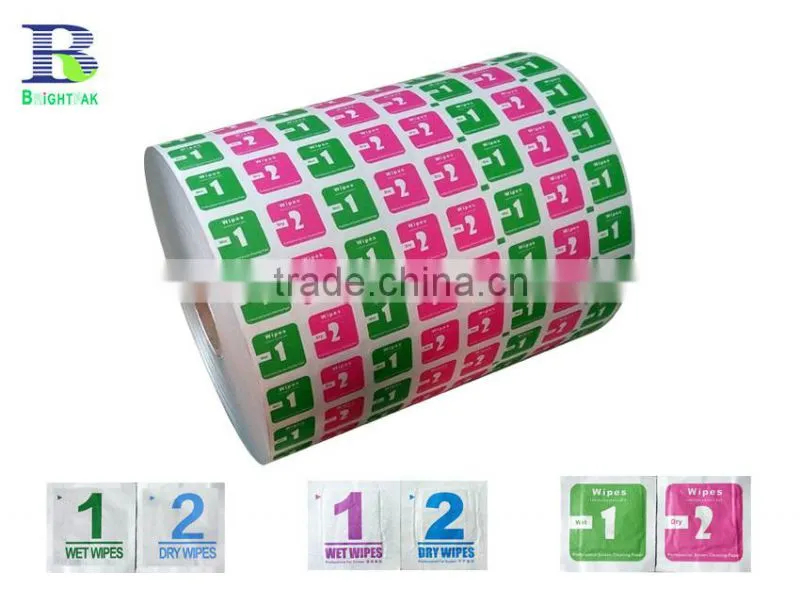 China Manufacturer Laminated Aluminum Foil Wrapper for Medical Alcohol Prep Pad, alcohol Pad, Aluminum foil laminated paper