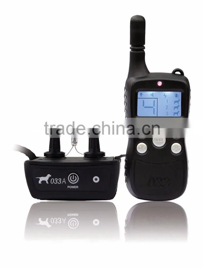 Dog remot training waterproof shock collar for 3 dogs training LY033
